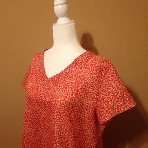 💎3 for $15 Silky Sleepwear Orange Nightgown